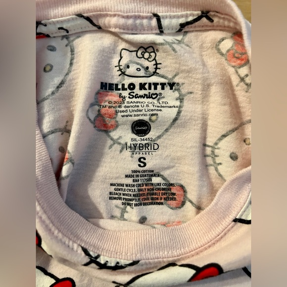 Pink Hello Kitty Crop Top - Small - Picture 4 of 4